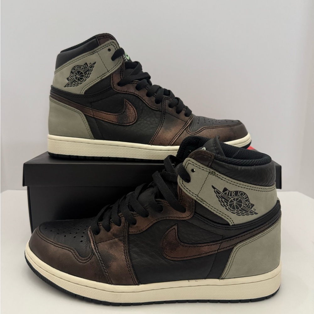 Jordan 1 Retro High Patina Light Army 9.5M